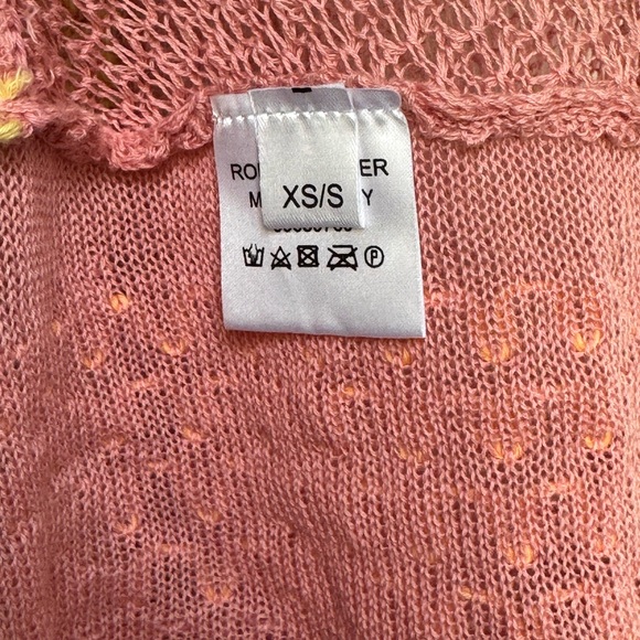 Roberta Einer Baby Ali Knit Peach Mini Dress - Picture 9 of 9